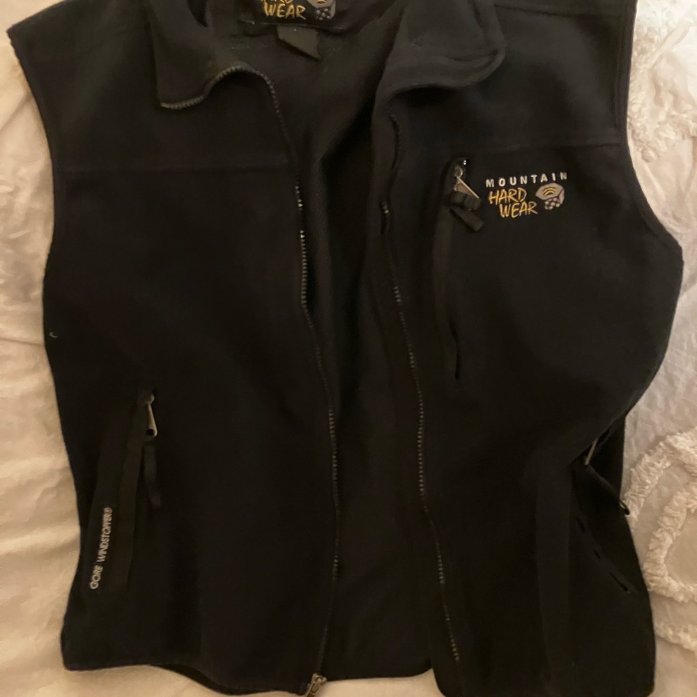 Blazer Full Zip Polyester New Hidden Pockets Sleeveless Warm Inner Lining